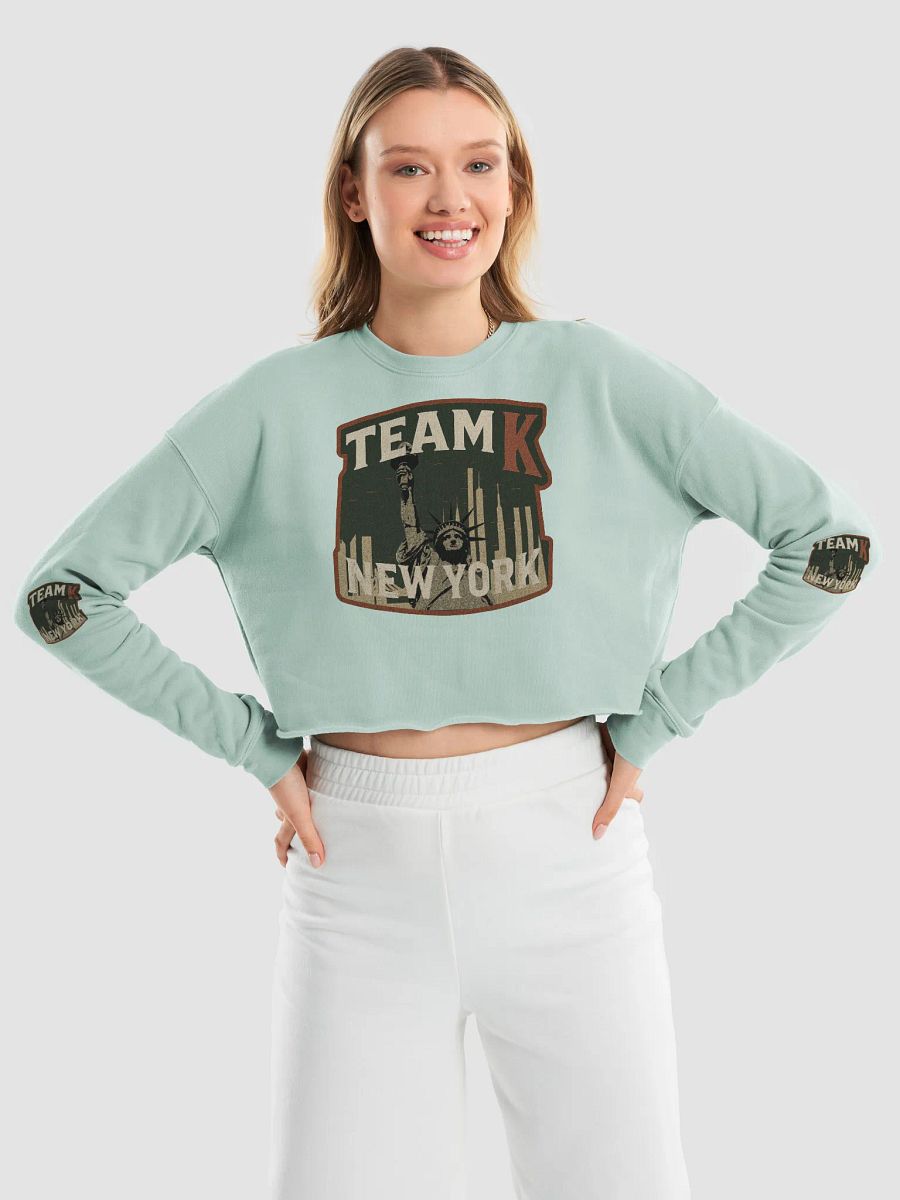 Team K New York Crop Sweatshirt product image (21)