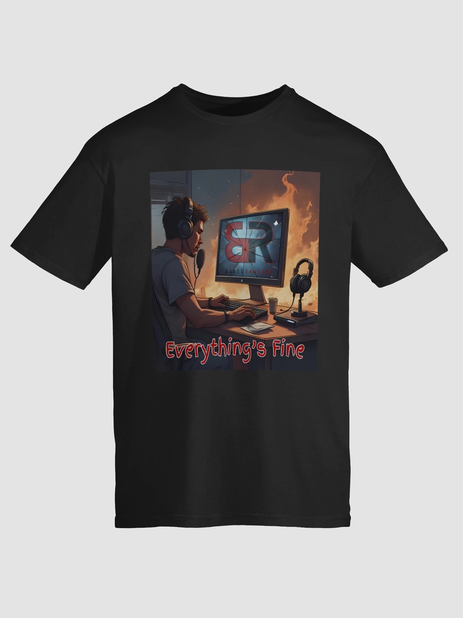 Everything's Fine Soft Tee product image (58)