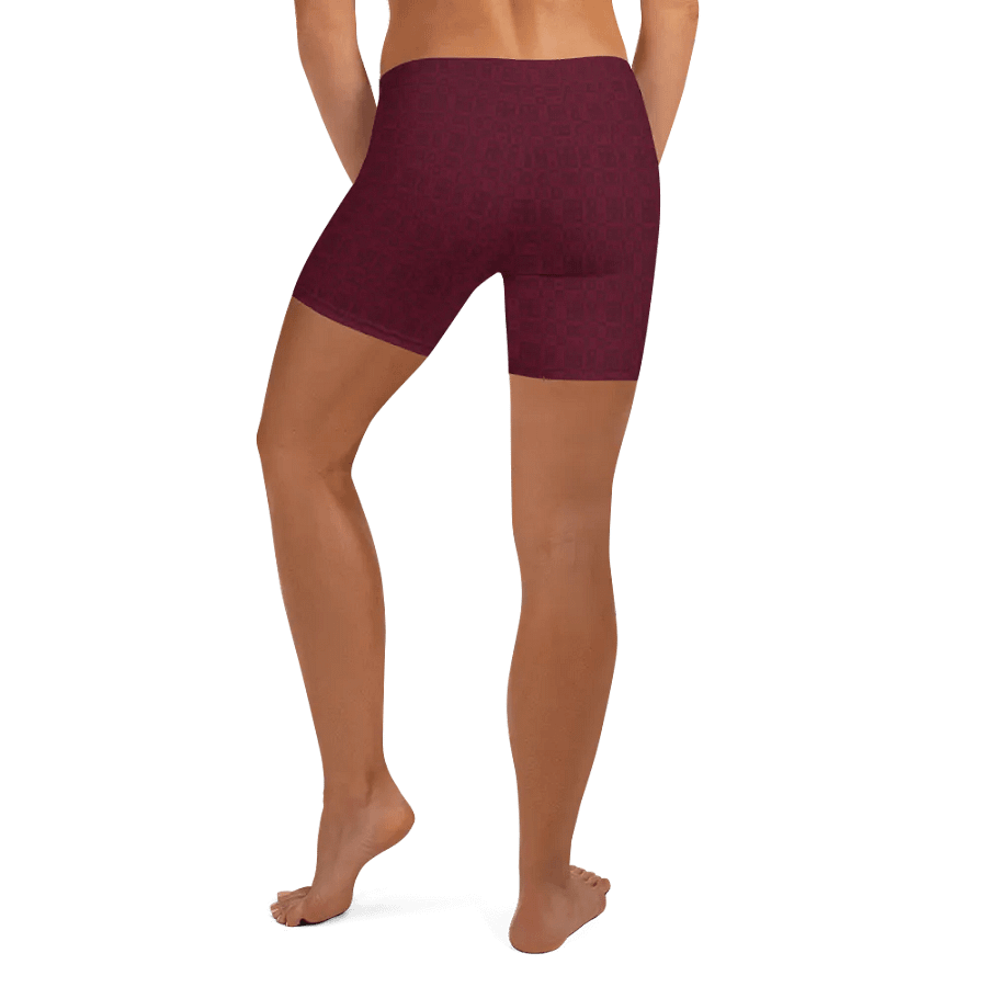 Yoga Shorts in Burgundy product image (3)