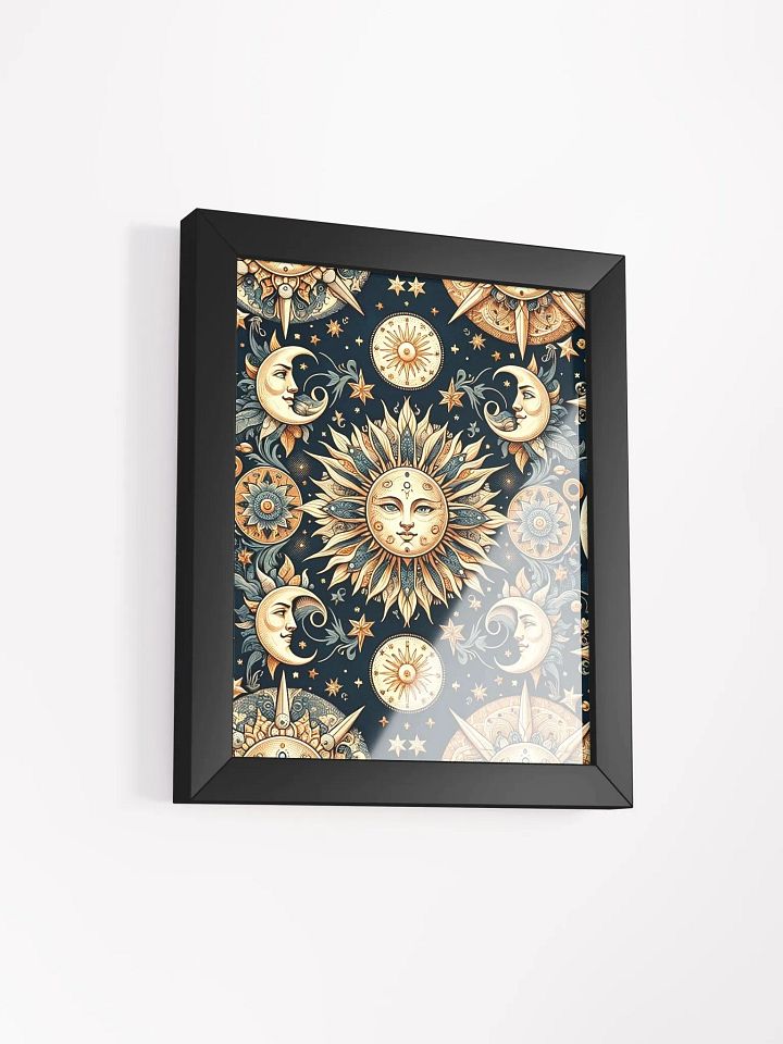 Framed High-Quality Matte Poster (in): Solar 2 product image (25)