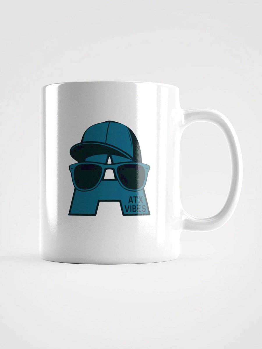 ATX Vibes White Glossy Logo Mug product image (3)