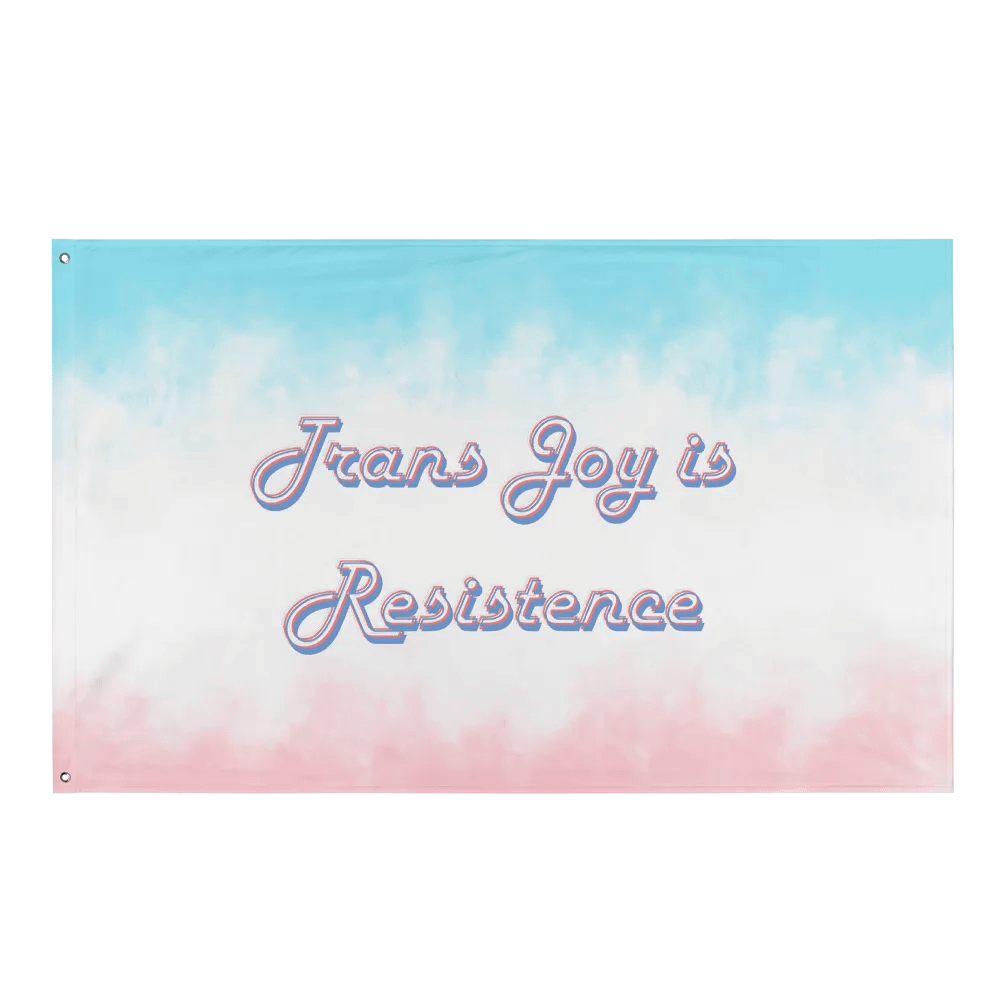 Resistors, Trans Joy is Resistance, Flag product image (1)