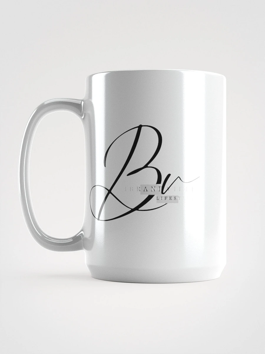 Dynamic Initial White Glossy Mug product image (6)