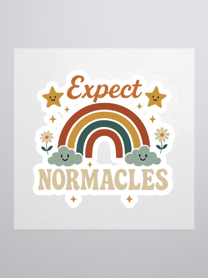 Expect Normacles Sticker product image (3)