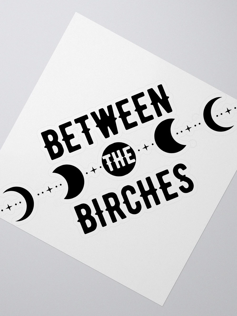 Between the Birches Indie Trilogy Book Title Sticker product image (2)