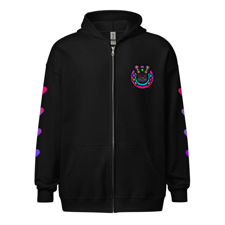 Shibari Bun Zip Hoodie product image (1)