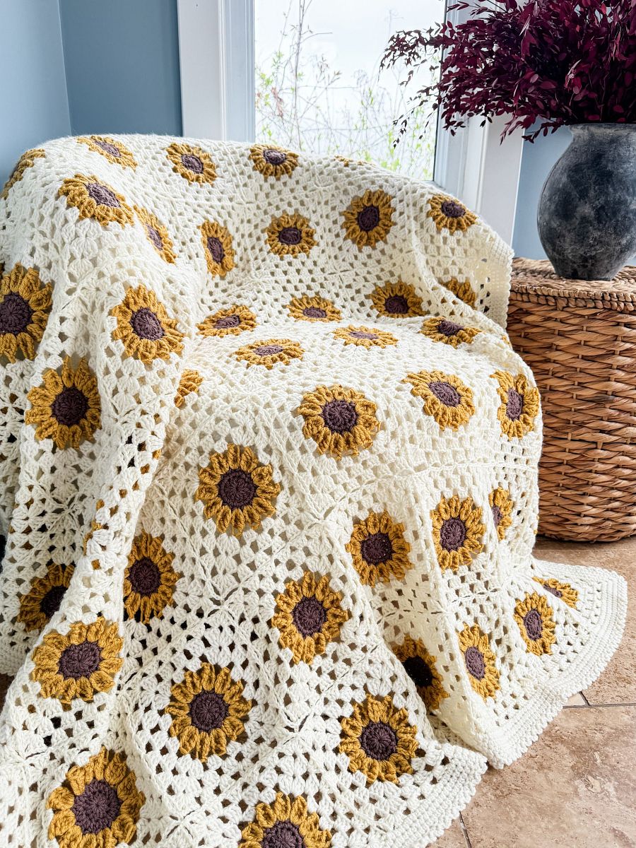 Summer Sunshine Blanket Crochet Pattern product image (3)