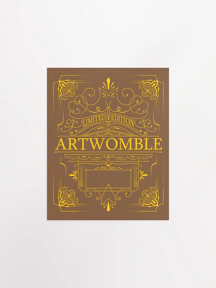 Artwomble Poster - Brown product image (1)