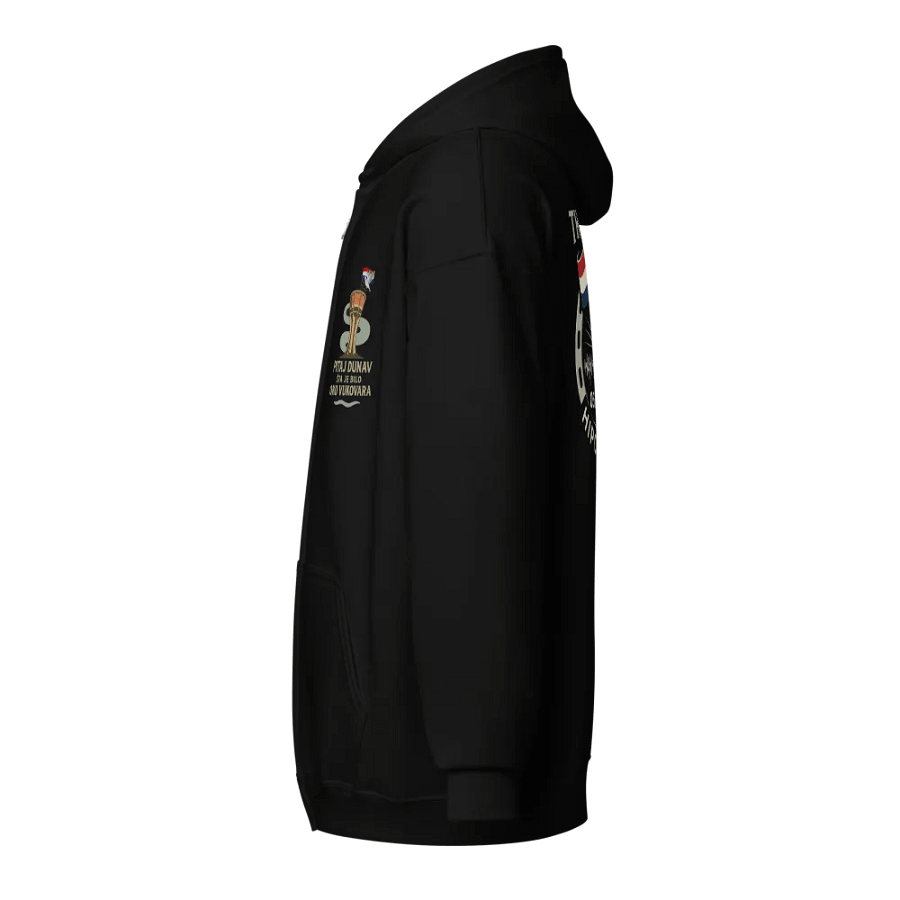 Thompson Pitaj Dunav Šta Je Bilo Zip Hoodie product image (7)