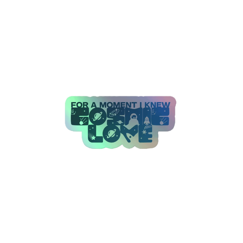 Cosmic Love - Holo Sticker product image (1)