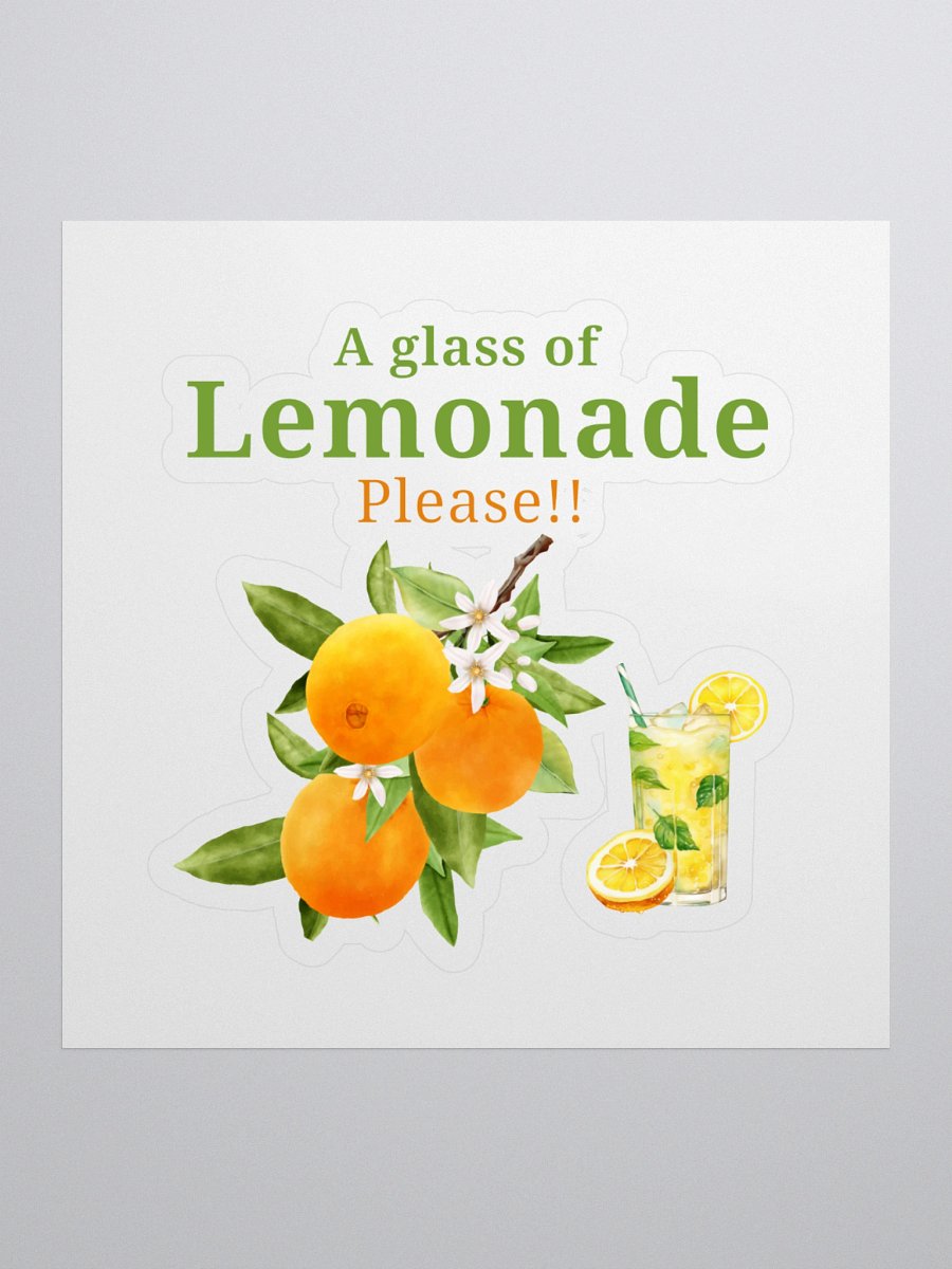Citrus Delight Kiss Cut Stickers product image (1)