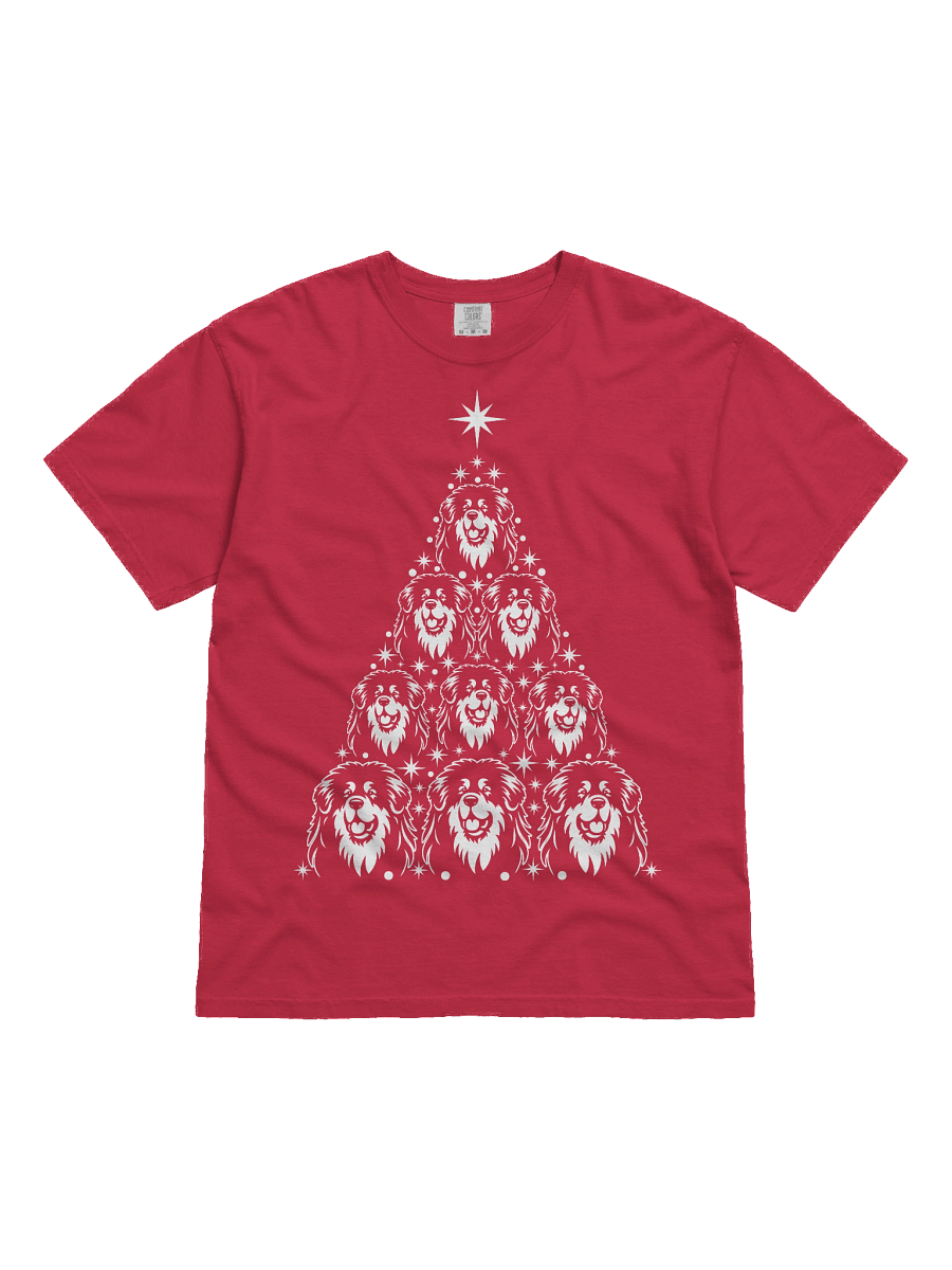 Tibetan Mastiff Christmas Tree T-Shirt product image (31)