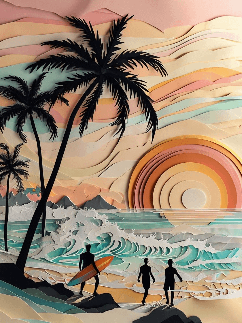 Tropical Serenity Framed Poster product image (1)