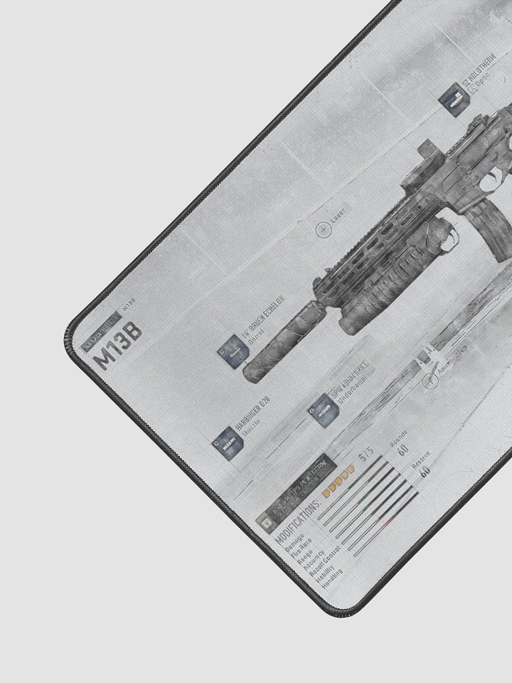 M13B Loadout Desk Mat - 12