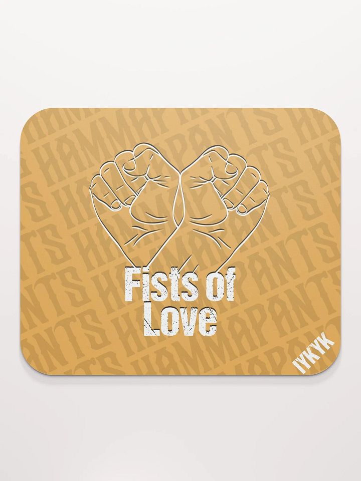 IYKYK - Fists Of Love Mouse Pad product image (2)