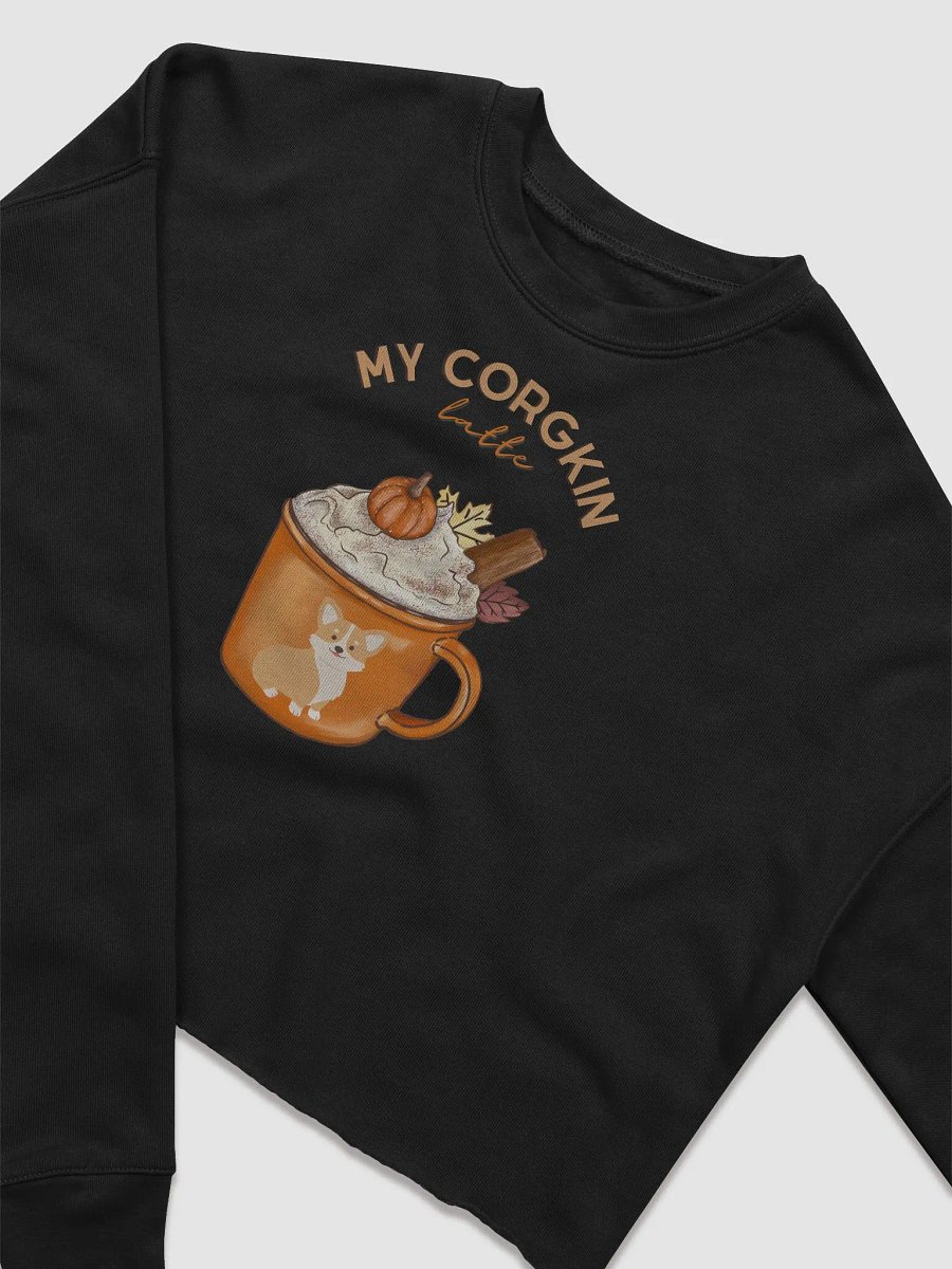 My Corgkin Latte Crop Sweatshirt product image (3)
