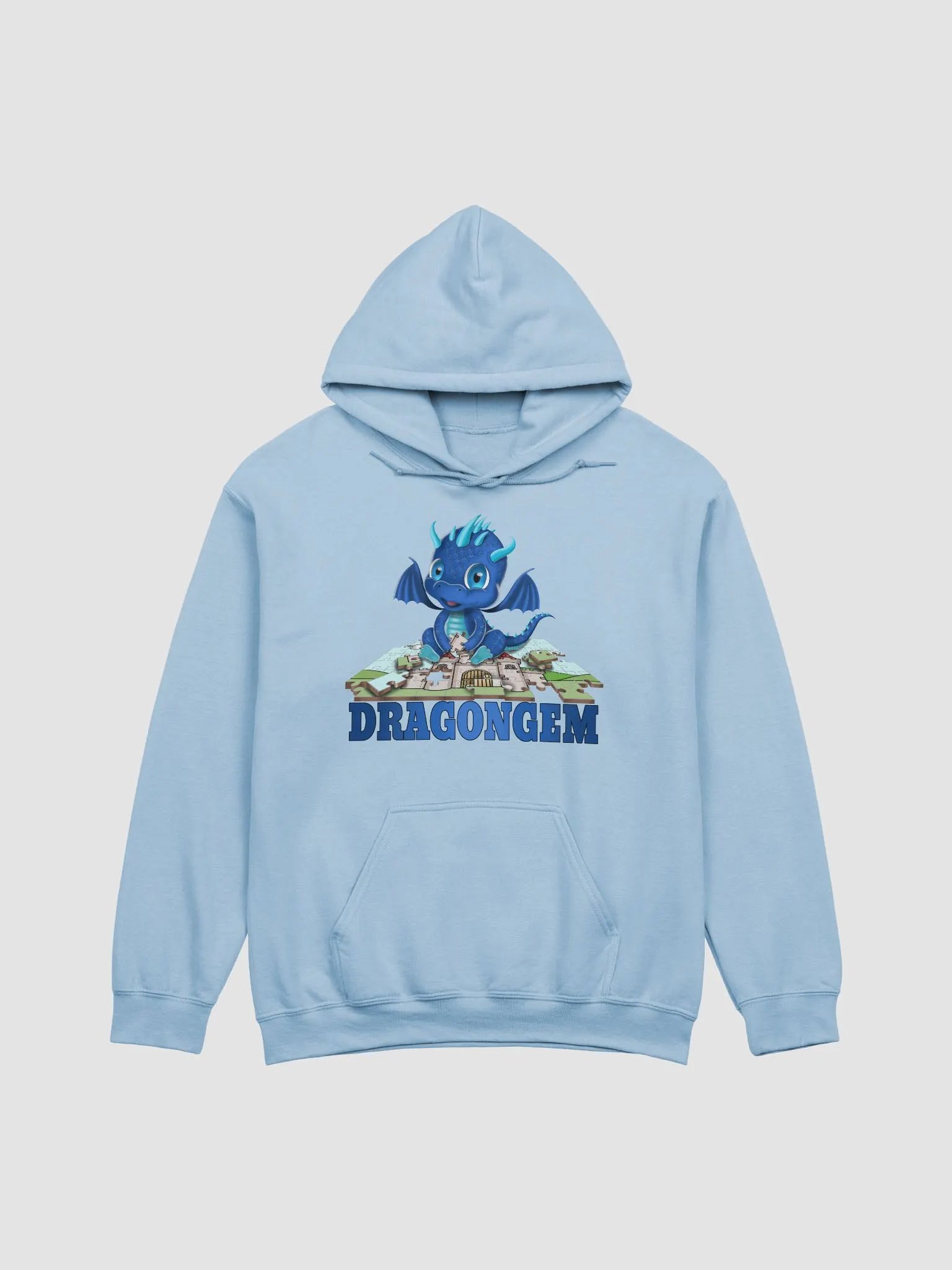 Puzzle Dragon Pullover Hoodie product image (2)