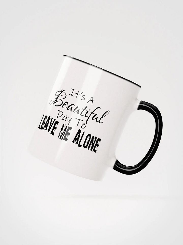 Leave Me Alone (Black Handle Mug) product image (2)