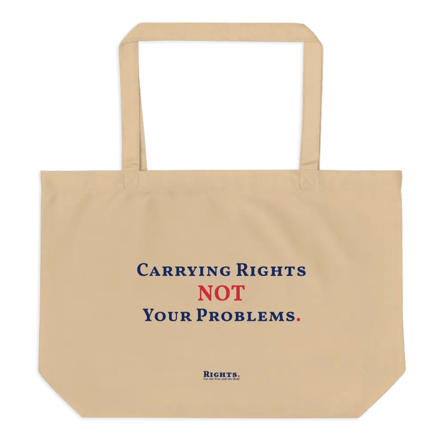 Carrying Rights Not Your Problems. Tote Bag product image (2)