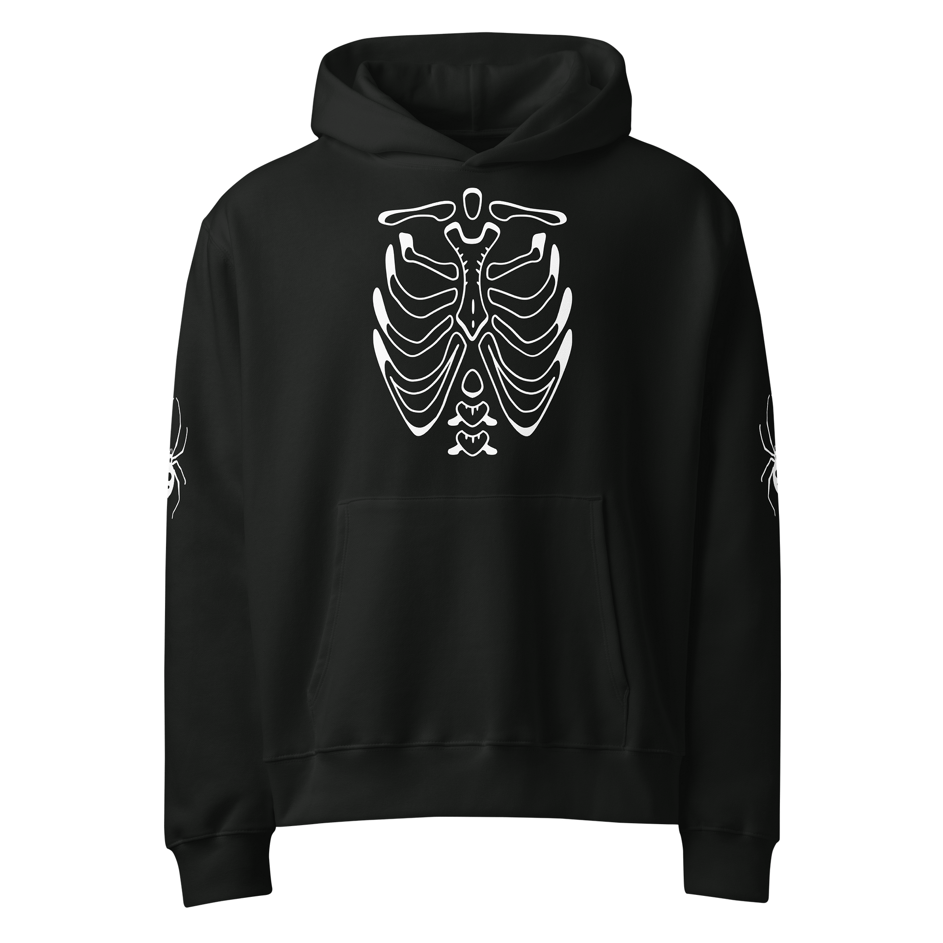 Pixel Ribcage Oversized Hoodie product image (1)