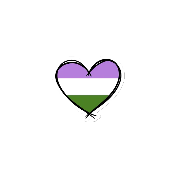 Gender Queer Pride Magnet product image (1)