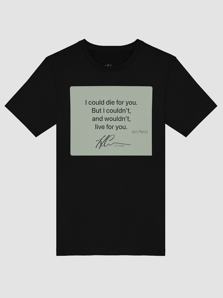 Ayn Rand Q6 - T-Shirt Olive product image (5)