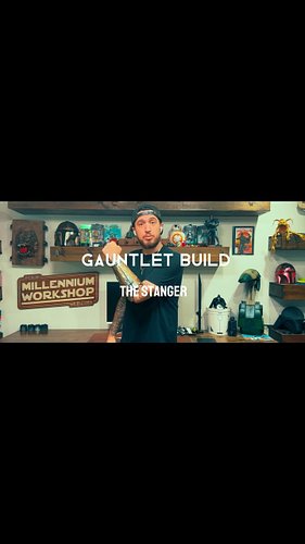 Missed my latest tutorial? Head over to YouTube to check out my step-by-step guide on how to make The Strangers  Gauntlet! Wa...