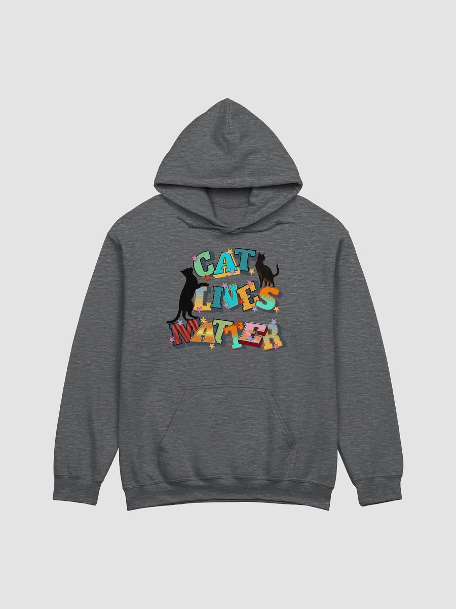 Cat Lives Matter Pawsitively Bold Hoodie product image (1)