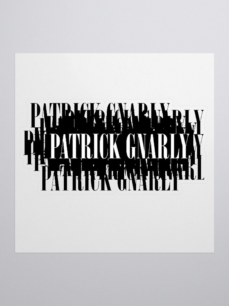 Patrick Gnarly Stamp Sticker product image (1)