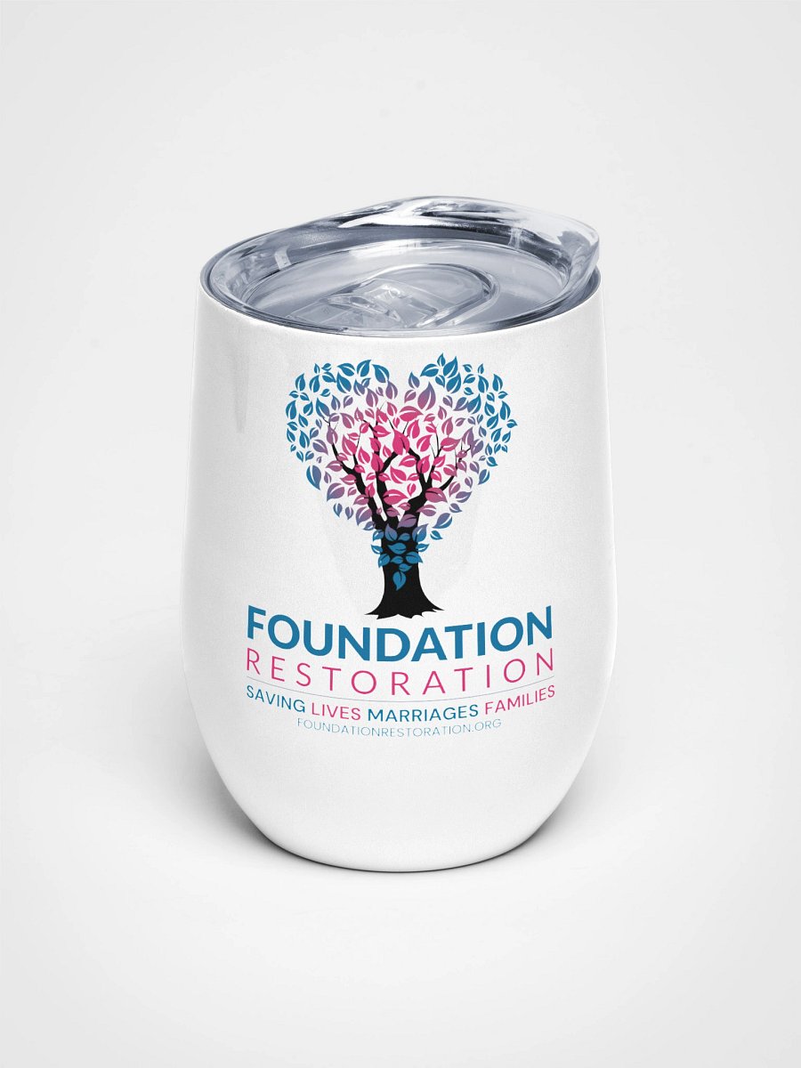 Heartfelt Restoration Wine Tumbler product image (1)