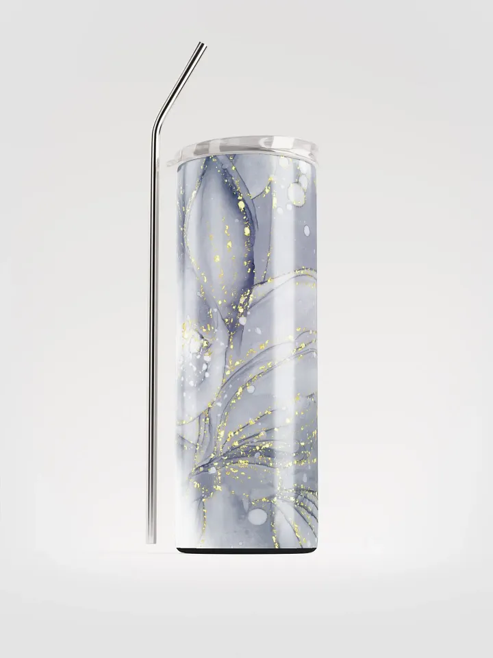 Ethereal Gold Swirl Stainless Steel Tumbler product image (1)