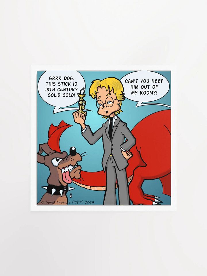 The Best Quality Sticks - Resident Dragon Poster product image (3)