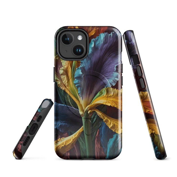 MagSafe® Tough Case for iPhone – Prismatic Bloom product image (1)
