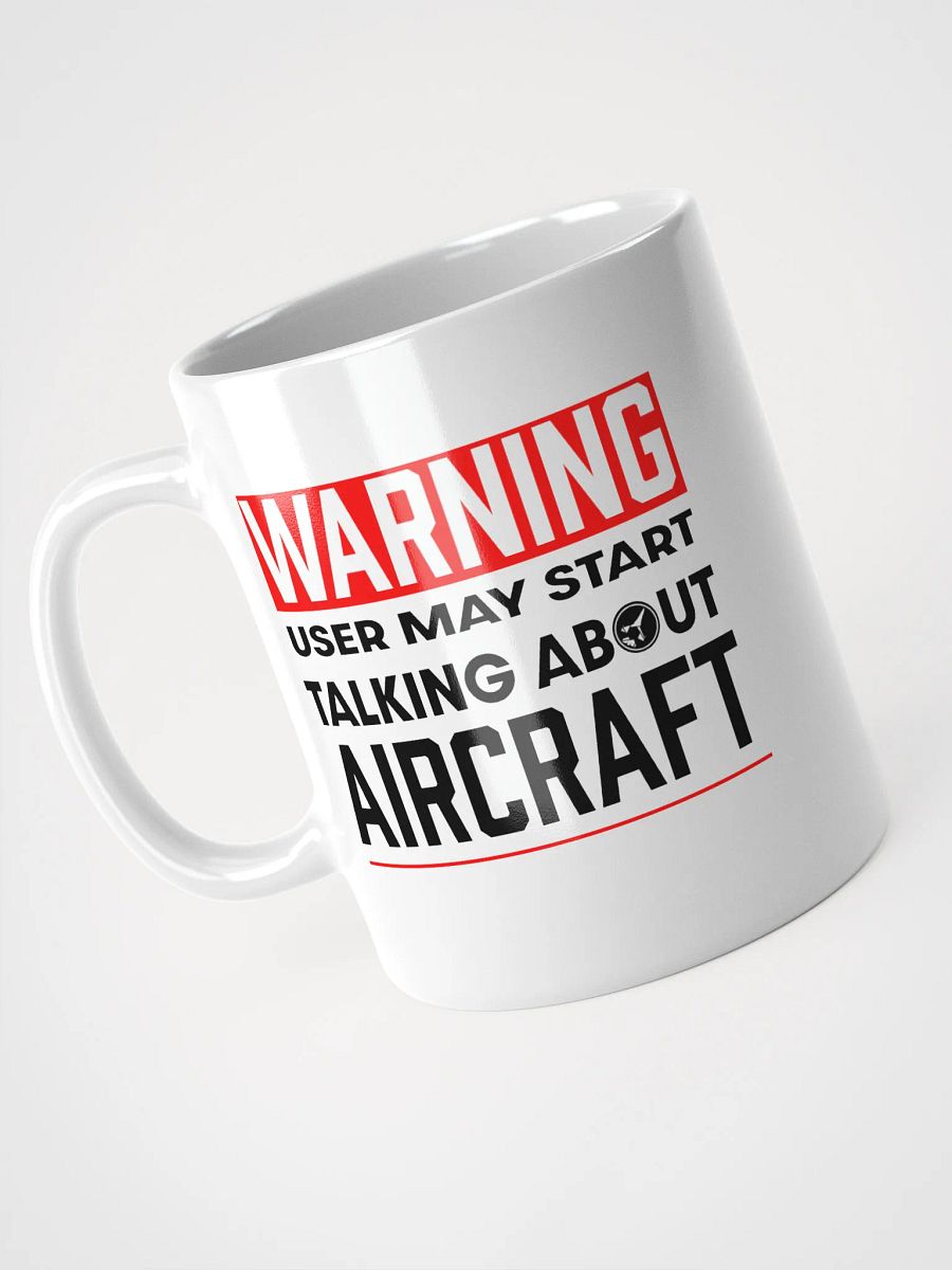 Aircraft Warning Mug product image (1)
