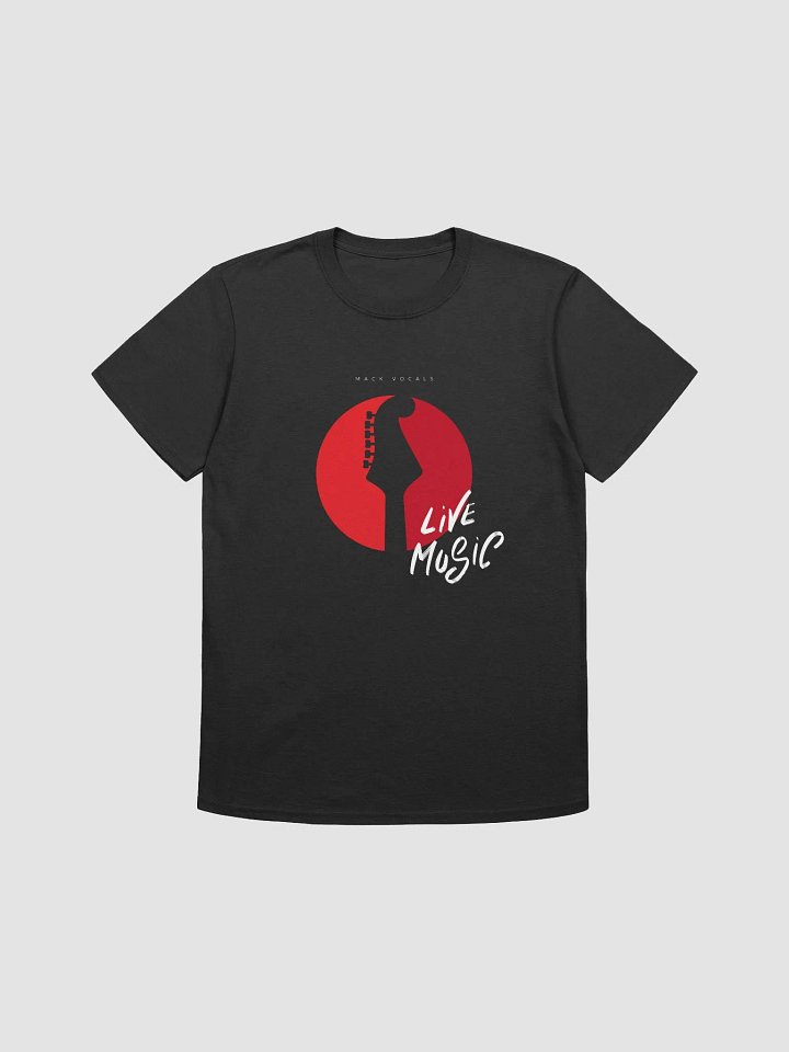Mack Vocals (Strat Live Music) Printed T-Shirt product image (1)