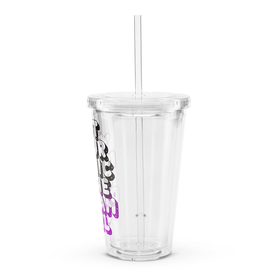 Manic Pixie Dream Girl - Clear Plastic Tumbler product image (4)
