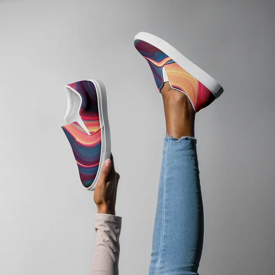 Abstract Slip-On Canvas Shoes product image (6)