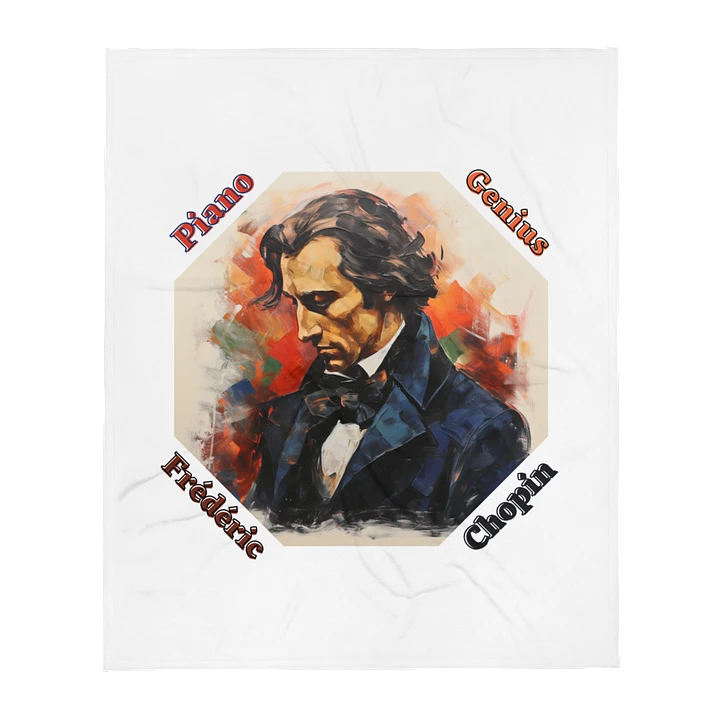 Frédéric Chopin - Piano Genius | Blanket product image (1)