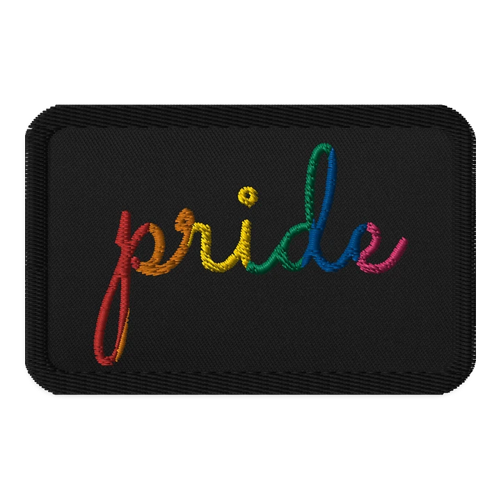 pride in lowercase - Embroidered Patch product image (1)