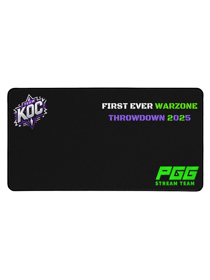 Warzone Throwdown 2025 Desk Mat product image (1)