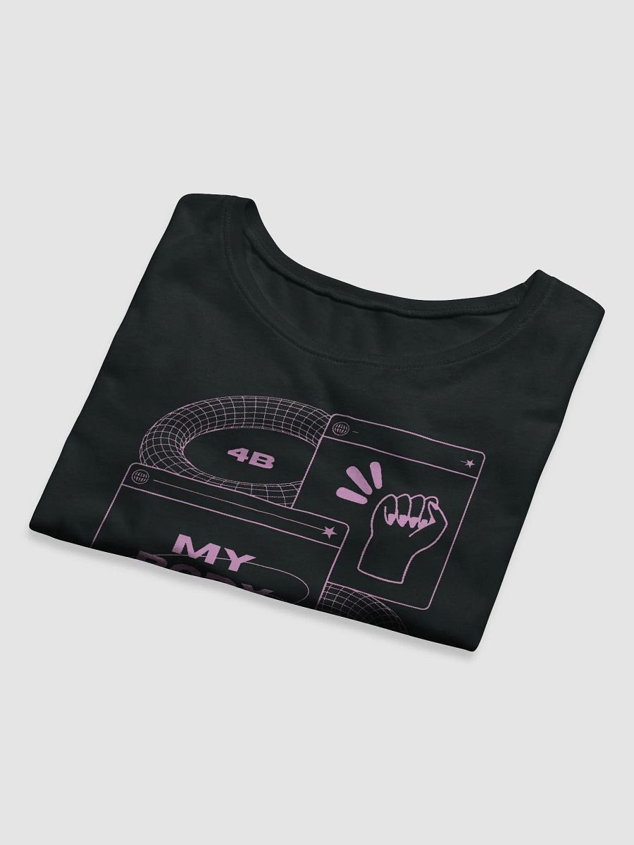 4B Empowerment Crop Tee. My body my choice. product image (8)