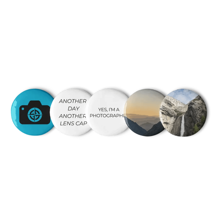 Photographer Button Pins product image (5)