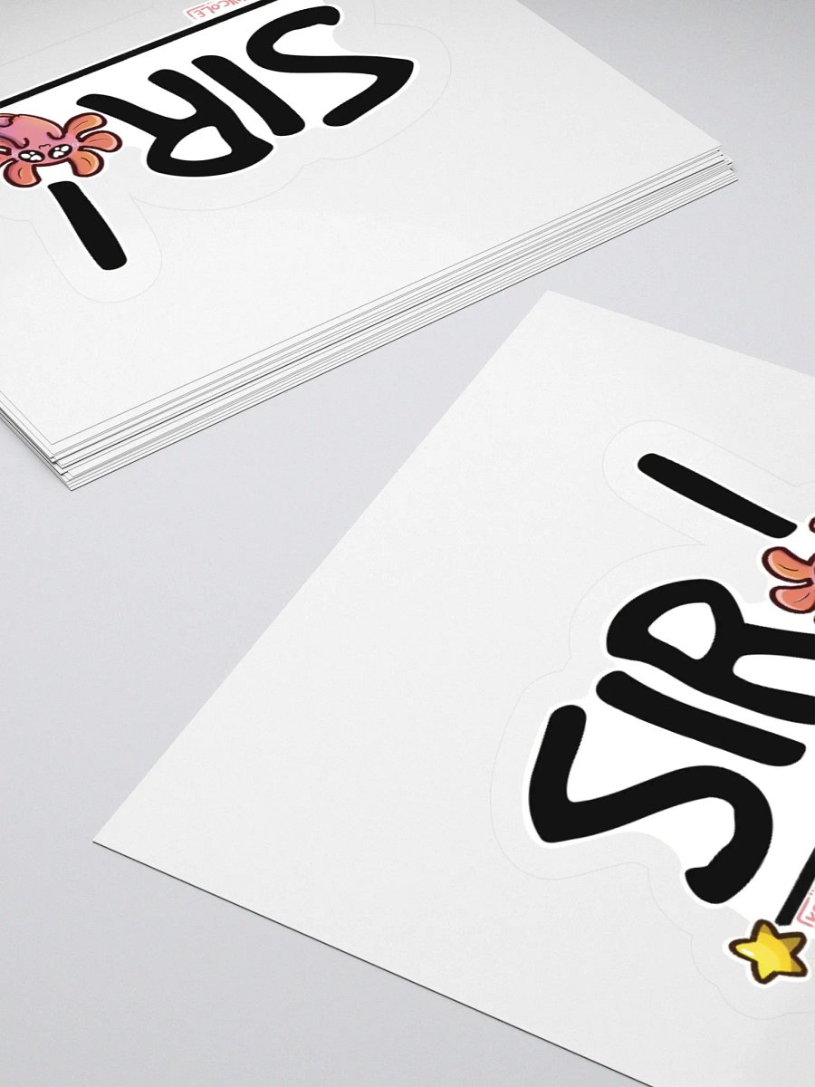 SIR! Sticker product image (11)