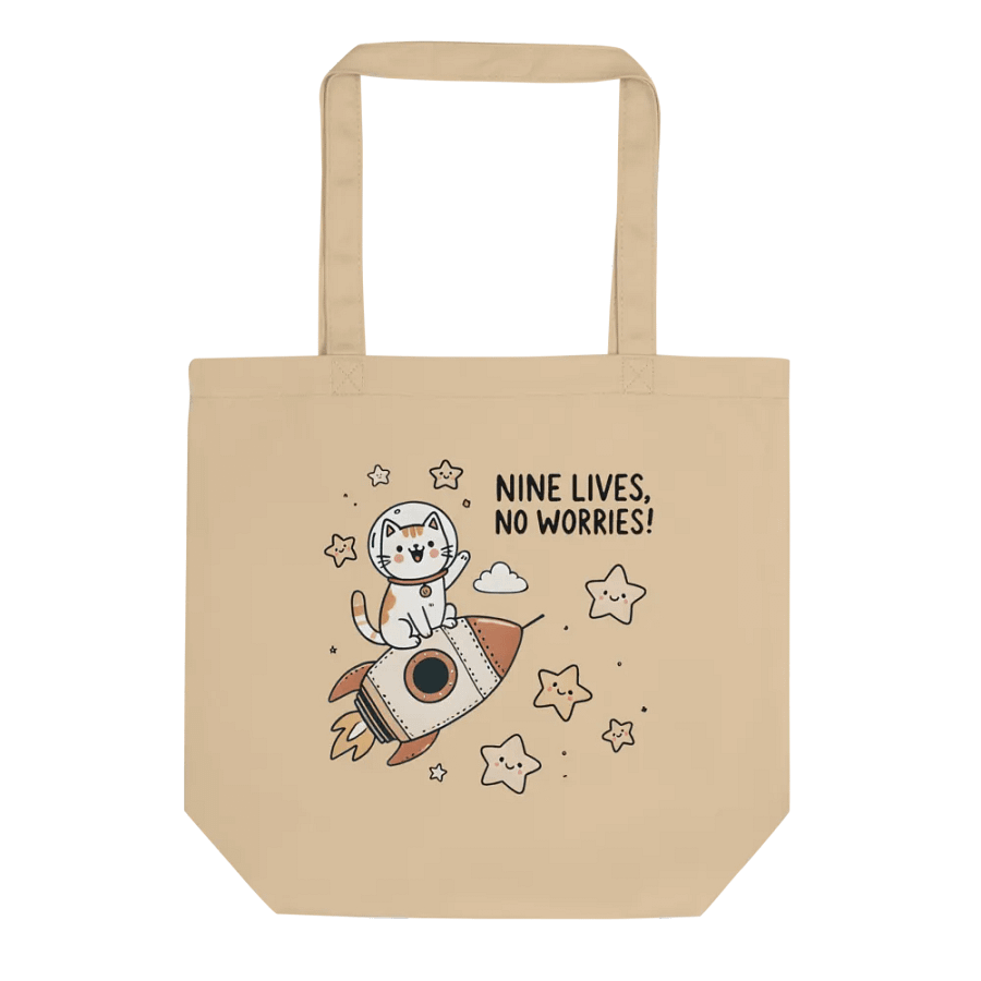 Nine lives, no worries bag product image (1)