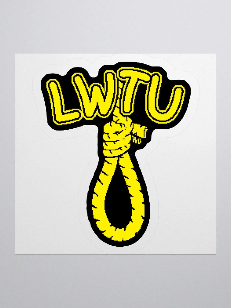 LWTU Rope Pixelated Sticker product image (1)
