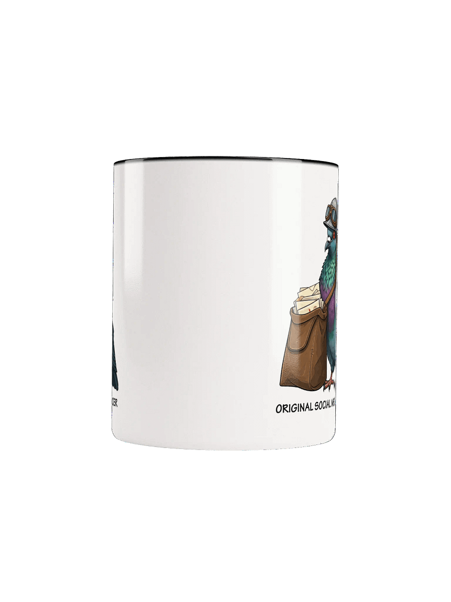 Social Media Influencer Pigeon Ceramic Mug product image (37)