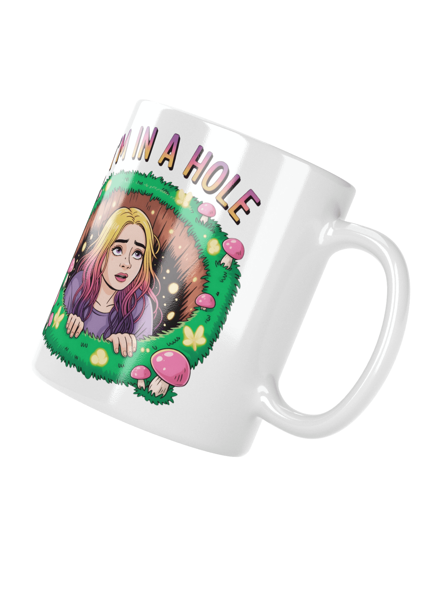 I'm In A Hole White Glossy Mug product image (9)