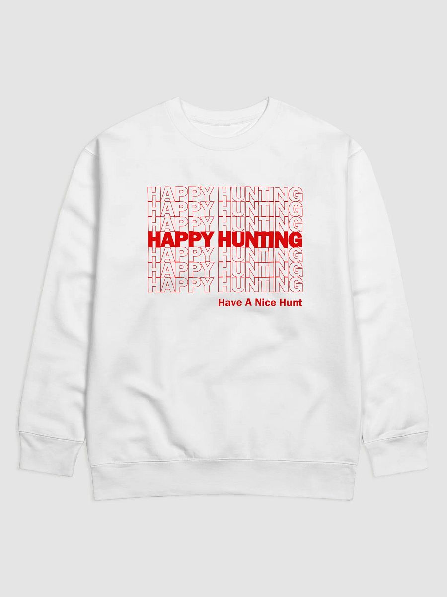 Hunter of Monsters: Happy Hunting Grocery Sweatshirt product image (1)