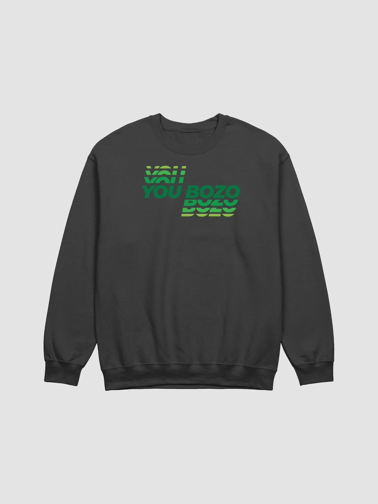 You BOZO Green crewneck product image (1)