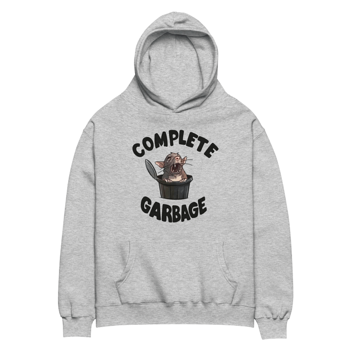 COMPLETE GARBAGE Oversized Hoodie (light) product image (2)